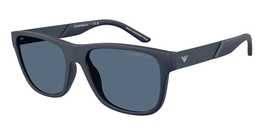 Óculos de sol emporio armani ea4243 624480 azul square masculino tamanho 56mm - Vista principal