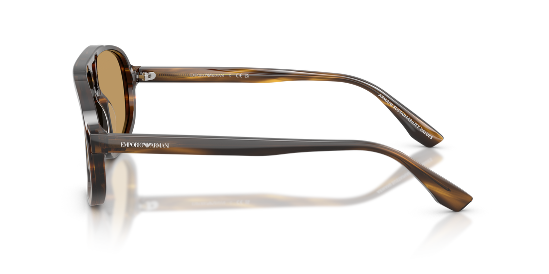 Sonnenbrillen emporio armani ea4263u 632673 verde pilot masculino größe 57mm - Detailansicht