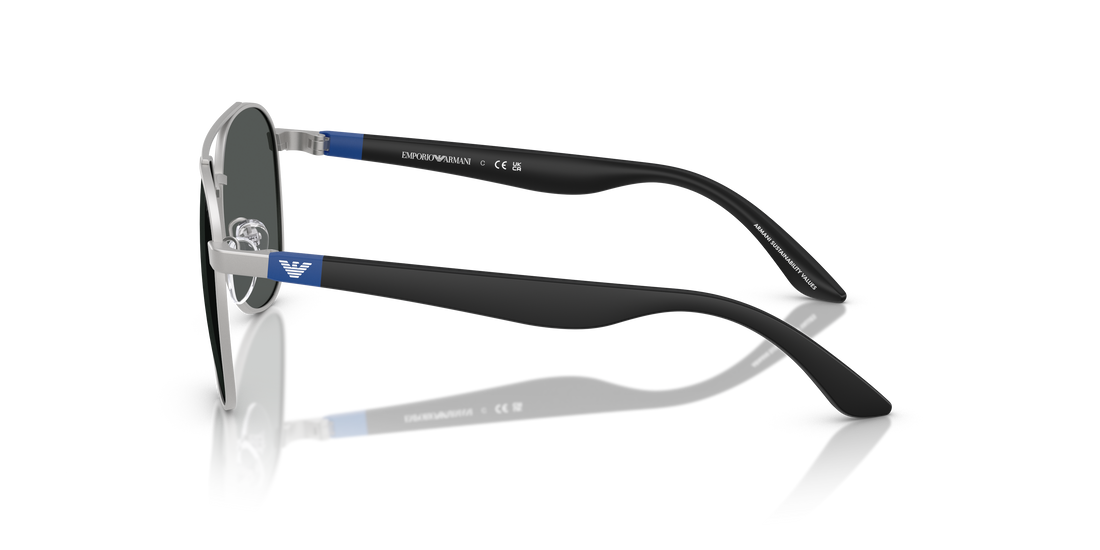 Gafas de sol emporio armani ek2001 310587 plateado pilot infantil talla 53mm - Vista de detalle