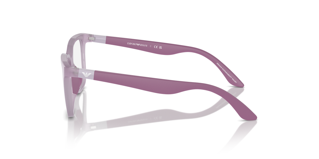 Brillen emporio armani ek3006 6136 violeta pillow infantil größe 47mm - Detailansicht