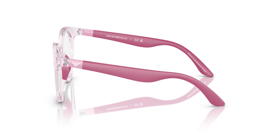 Brillen emporio armani ek3007 6139 rosa pantos infantil größe 47mm - Detailansicht
