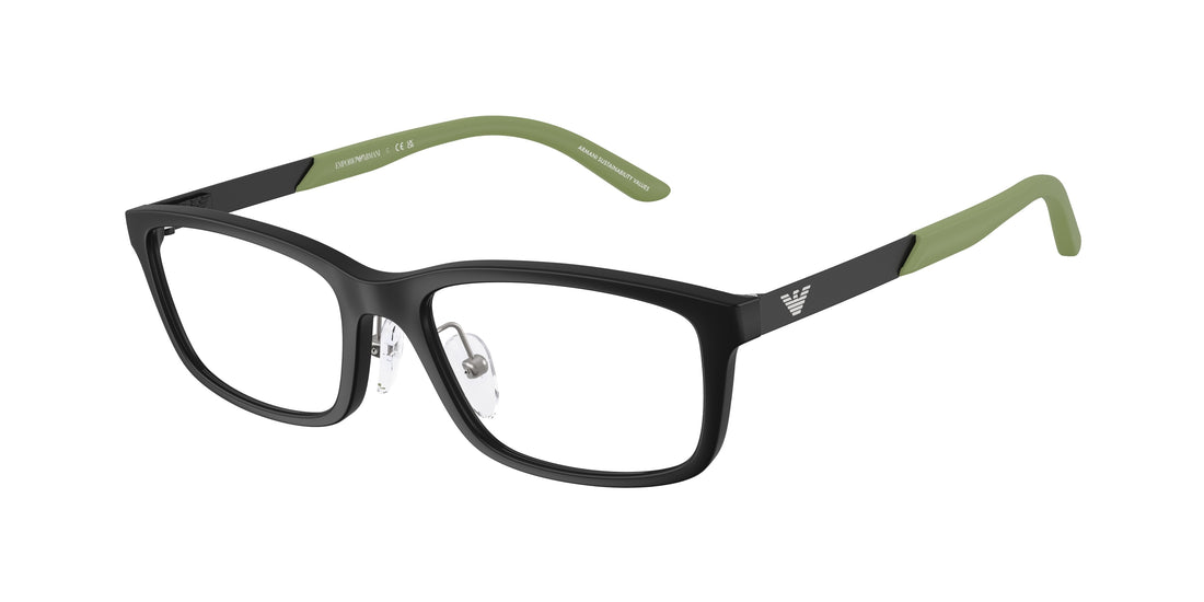 Brillen emporio armani ek3009 5001 negro rectangular infantil größe 49mm - Hauptansicht