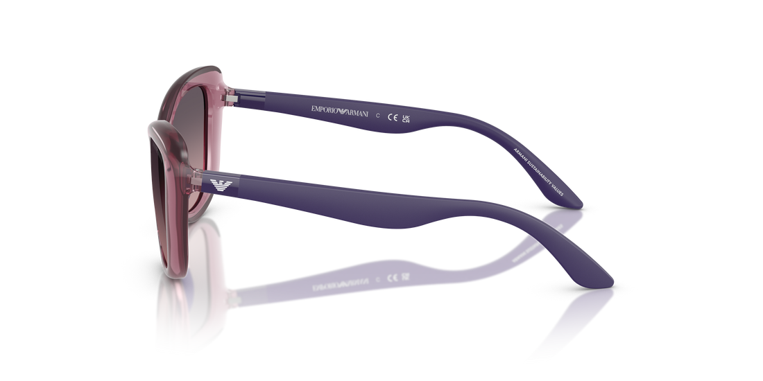 Gafas de sol emporio armani ek4004 537646 violeta butterfly infantil talla 50mm - Vista de detalle