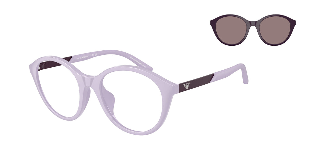 Sunglasses emporio armani ek4005u 62741w violeta round infantil size 48mm - Main view