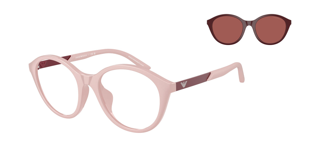 Sunglasses emporio armani ek4005u 62751w rosa round infantil size 48mm - Main view