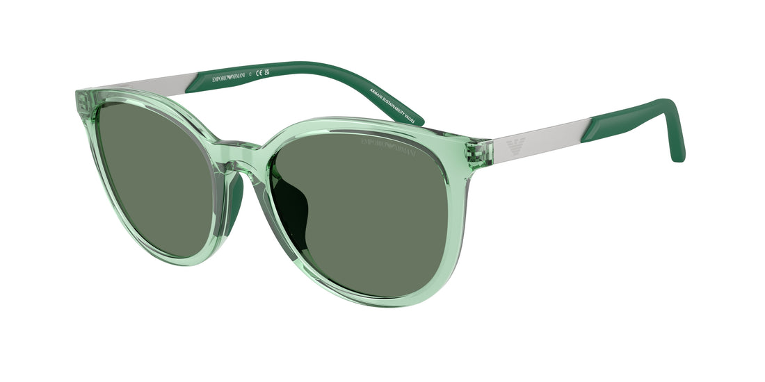 Sunglasses emporio armani ek4007u 628182 verde cat eye infantil size 49mm - Main view