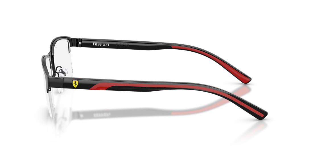 Gafas graduadas ferrari scuderia fz7015 131 negro pillow masculino talla 58mm - Vista de detalle