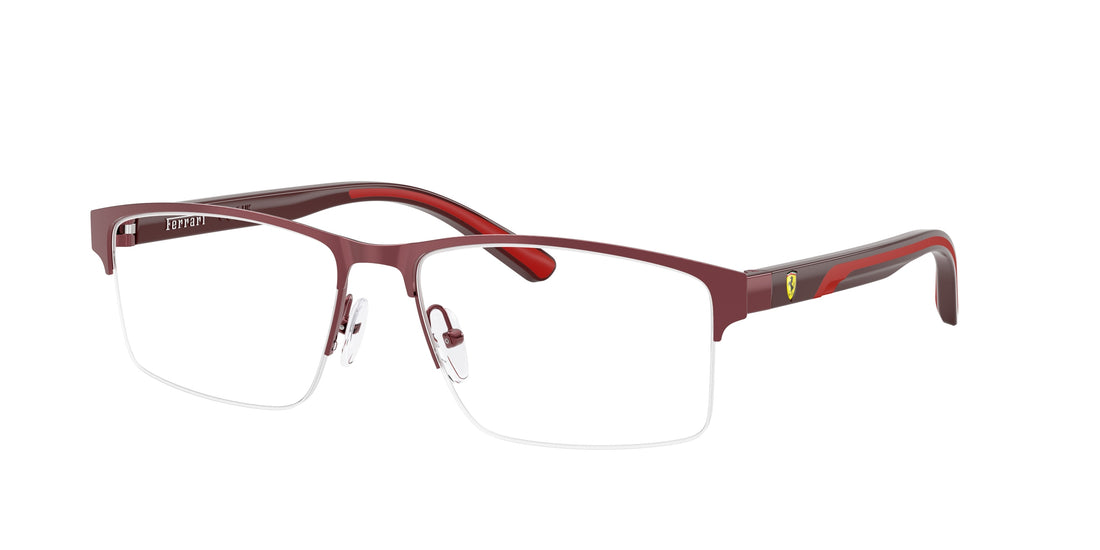 Gafas graduadas ferrari scuderia fz7015 132 burdeos pillow masculino talla 56mm - Vista principal