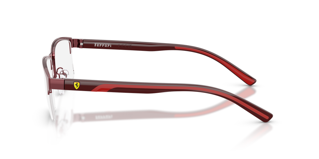 Gafas graduadas ferrari scuderia fz7015 132 burdeos pillow masculino talla 56mm - Vista de detalle