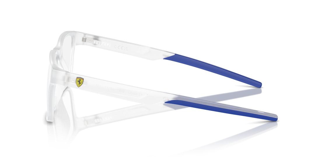 Brillen ferrari scuderia fz8003u 505 gris rectangular hombre größe 54mm - Detailansicht