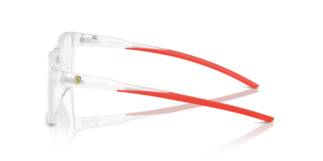 Brillen ferrari scuderia fz8007u 505 gris rectangular hombre größe 54mm - Detailansicht