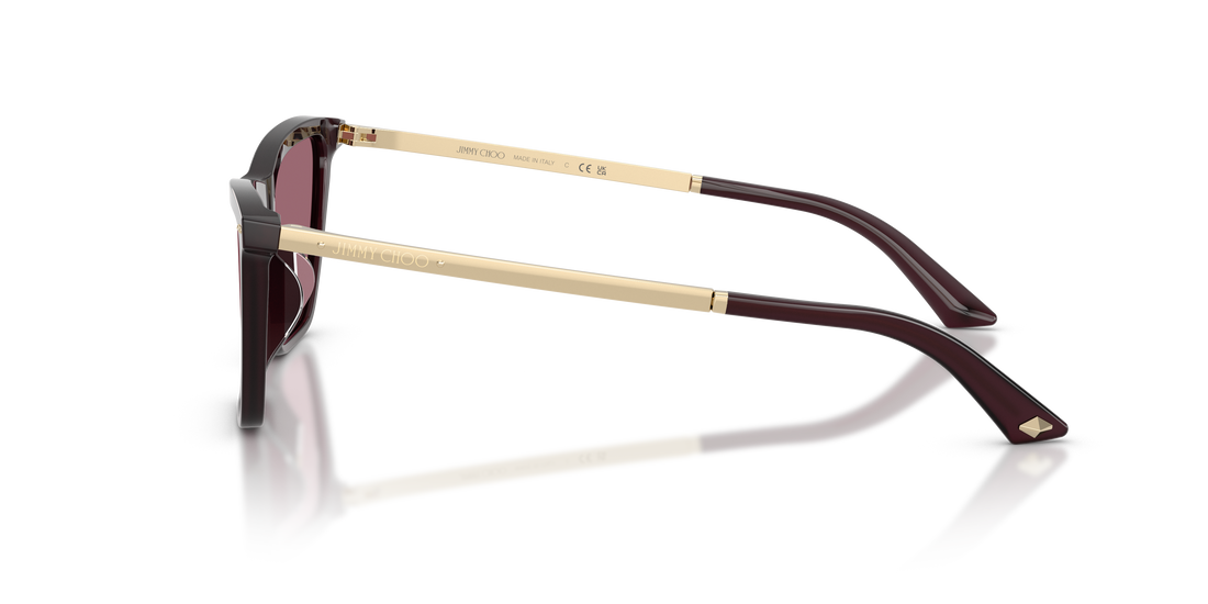 Gafas de sol jimmy choo jc5059u 50861a violeta cat eye femenino talla 56mm - Vista de detalle