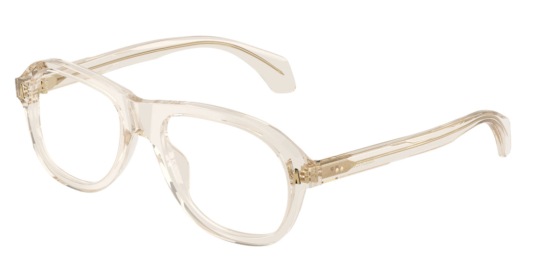 Óculos graduados moncler me2025u 3003 blanco pillow unisex tamanho 53mm - Vista principal