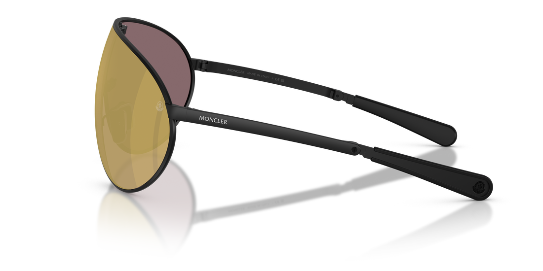 Zonnebrillen moncler me4007 vekto 10015a negro pilot unisex maat 79mm - Detailaanzicht