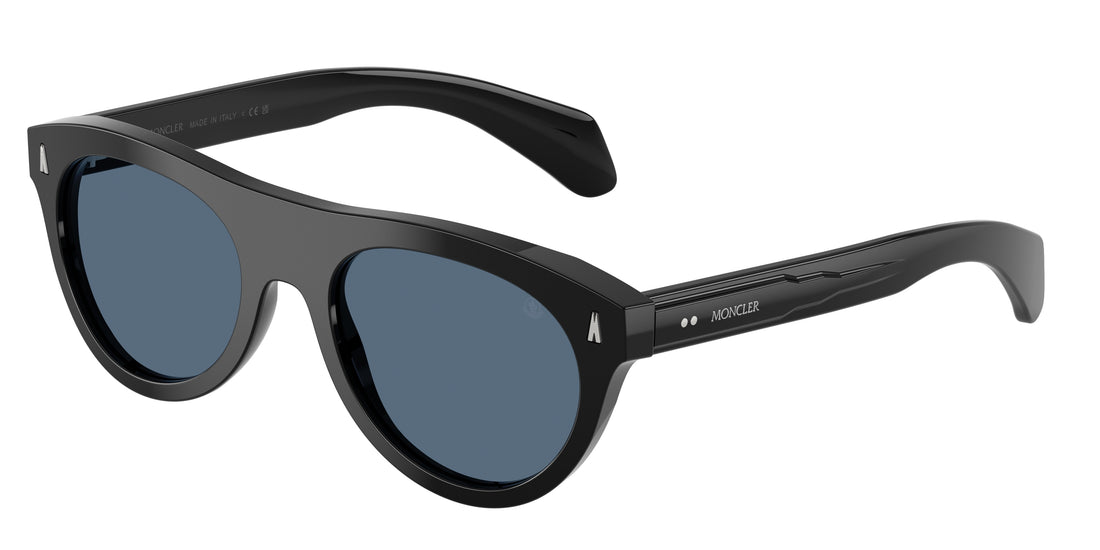 Zonnebrillen moncler me6022u splash 300180 negro oval unisex maat 53mm - Hoofdaanzicht