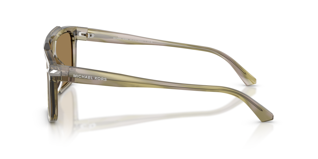 Sunglasses michael kors mk2278u boston 40407i verde square masculino size 57mm - Detailed view