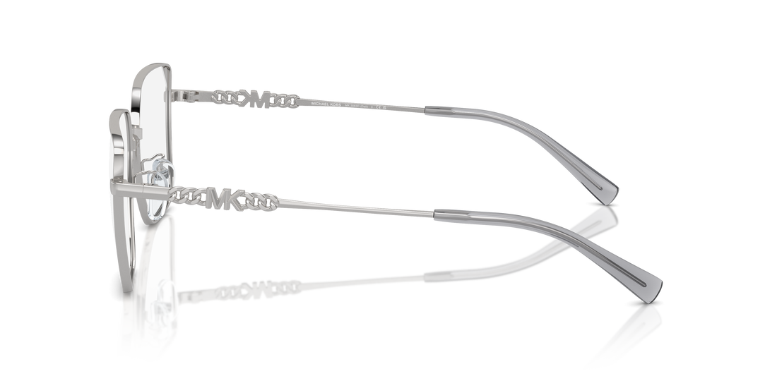 Prescription glasses michael kors mk3083d dali 1893 plateado rectangular femenino size 56mm - Detailed view