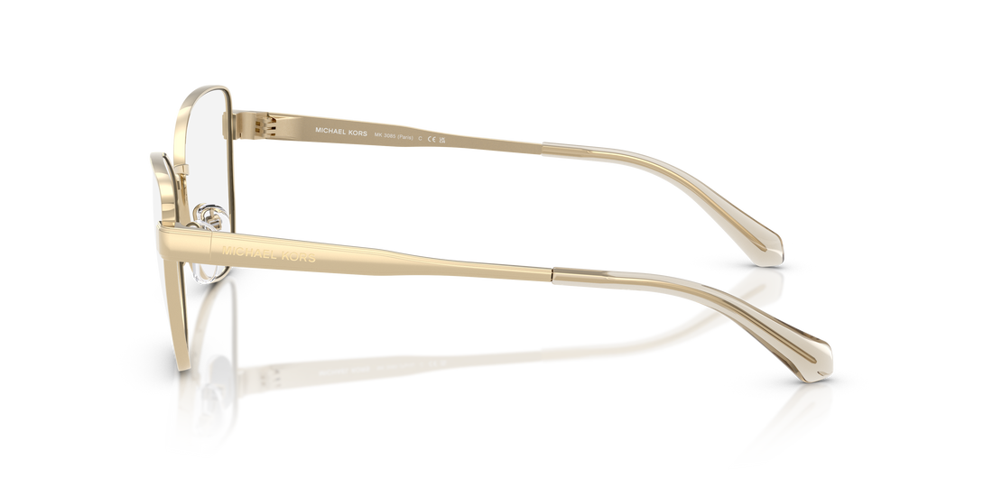 Lunettes de vue michael kors mk3085 paris 1014 dorado butterfly femenino taille 54mm - Vue détaillée