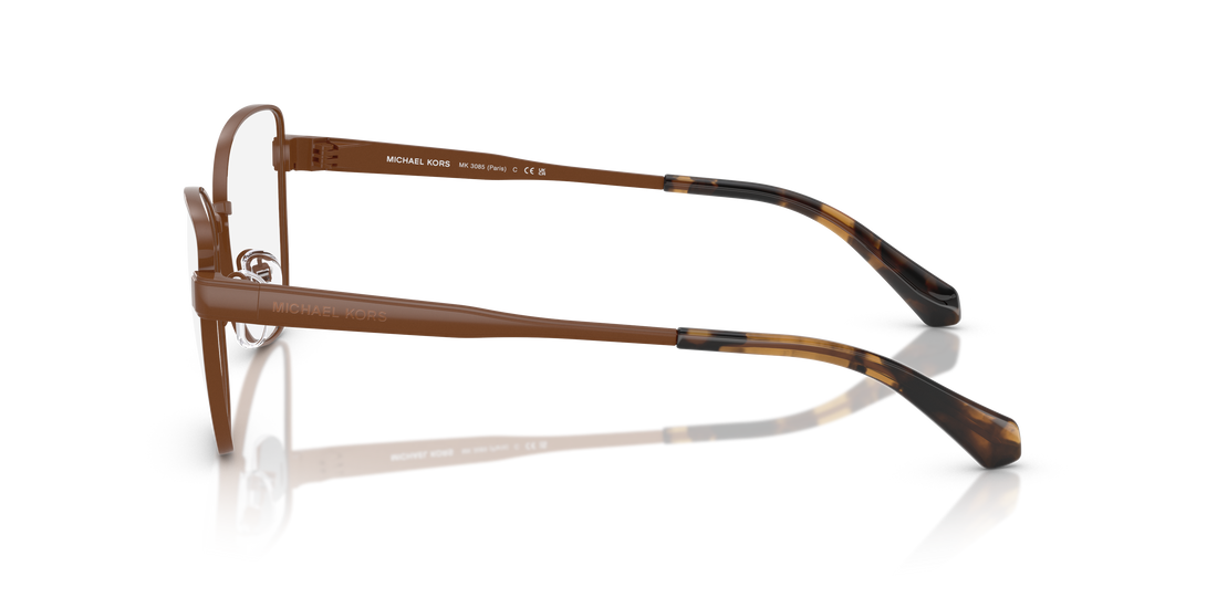 Lunettes de vue michael kors mk3085 paris 1902 marron butterfly femenino taille 54mm - Vue détaillée