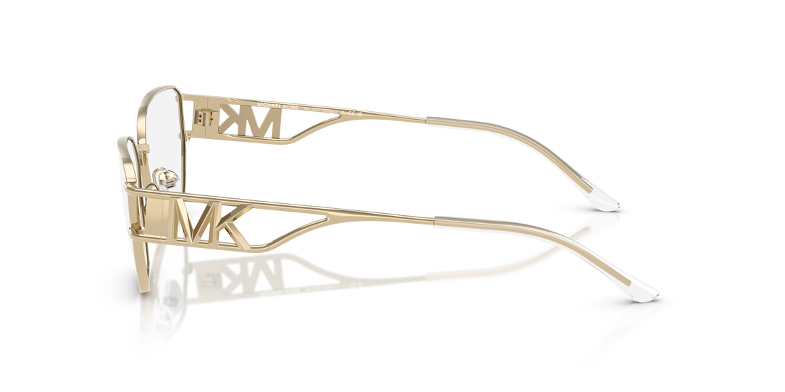 Prescription glasses michael kors mk3087 bilbao 1014 oro irregular femenina size 55mm - Detailed view