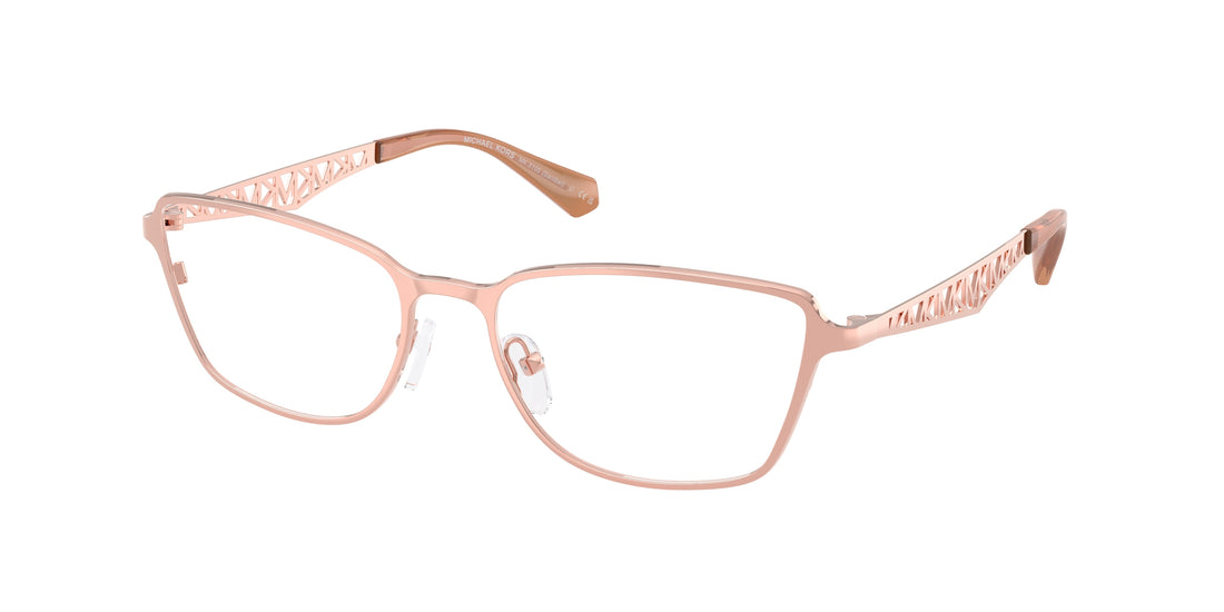 Prescription glasses michael kors mk3105 sanibel 1108 dorado rectangular femenino size 54mm - Main view