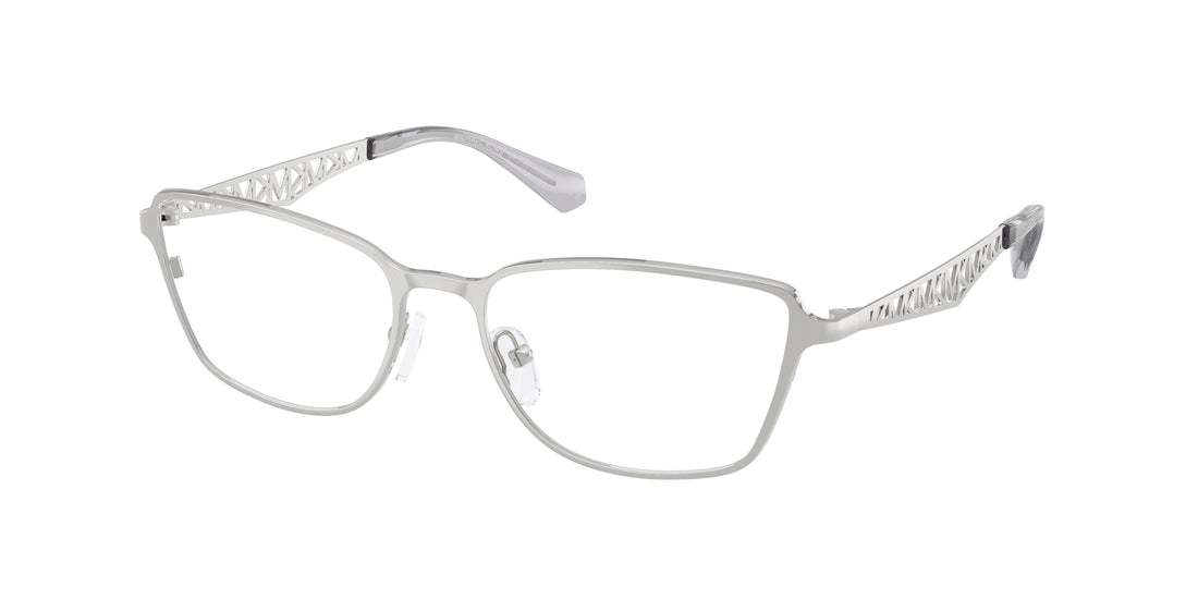 Prescription glasses michael kors mk3105 sanibel 1893 plateado rectangular femenino size 54mm - Main view