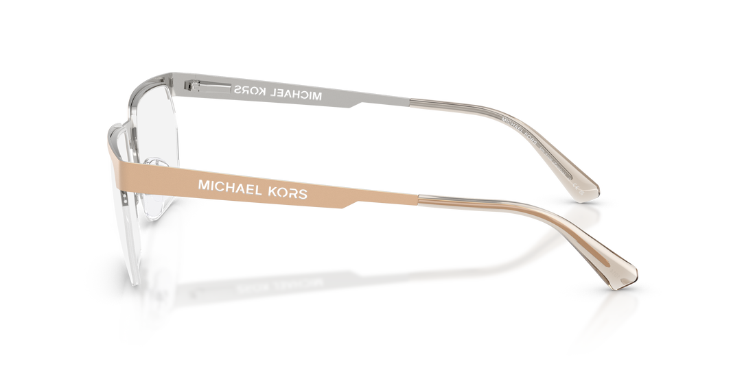 Prescription glasses michael kors mk3106 zambia 1014 dorado rectangular masculino size 58mm - Detailed view