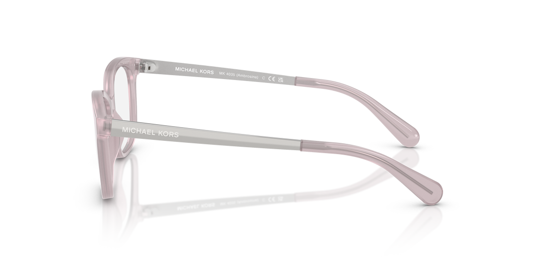 Gafas graduadas michael kors mk4035 ambrosine 4005 morado rectangular femenino talla 53mm - Vista de detalle