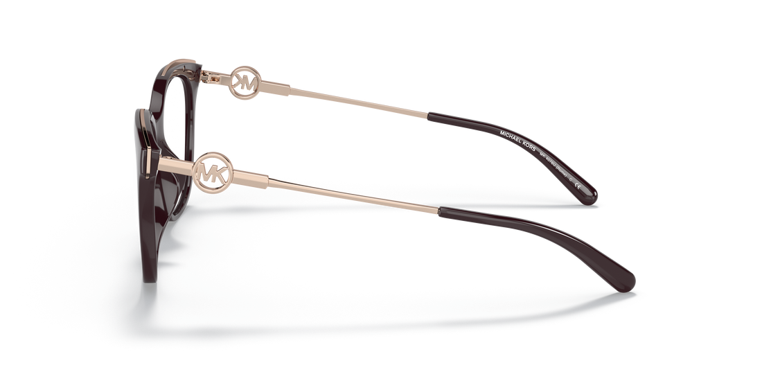 Óculos graduados michael kors mk4076u 3344 femenina tamanho 54mm - Vista de detalhe