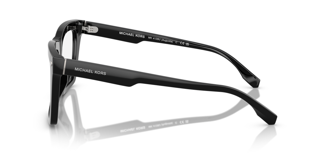 Prescription glasses michael kors mk4128u augusta 3005 negro square masculino size 56mm - Detailed view
