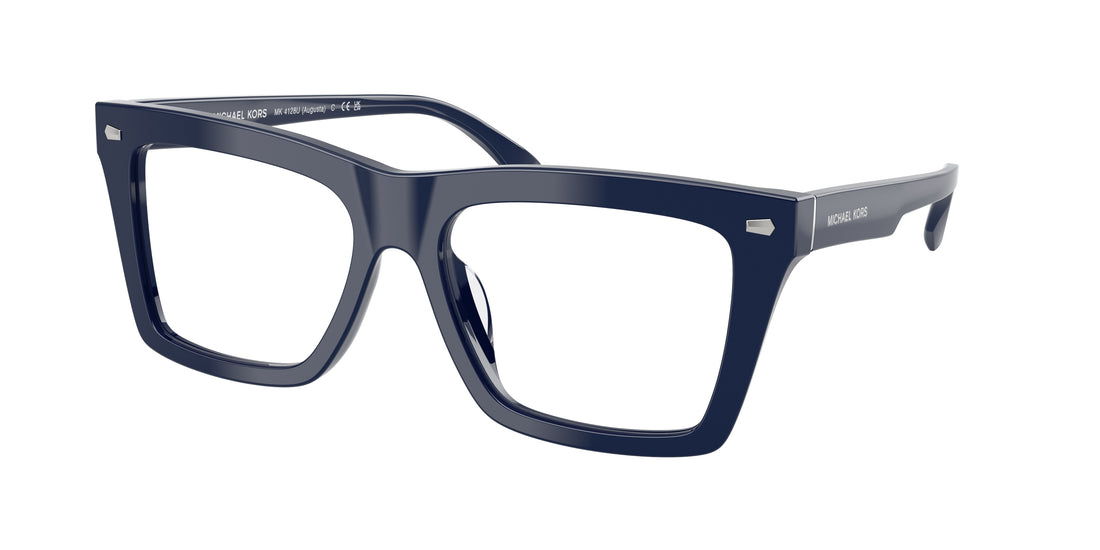 Prescription glasses michael kors mk4128u augusta 4009 azul square masculino size 56mm - Main view