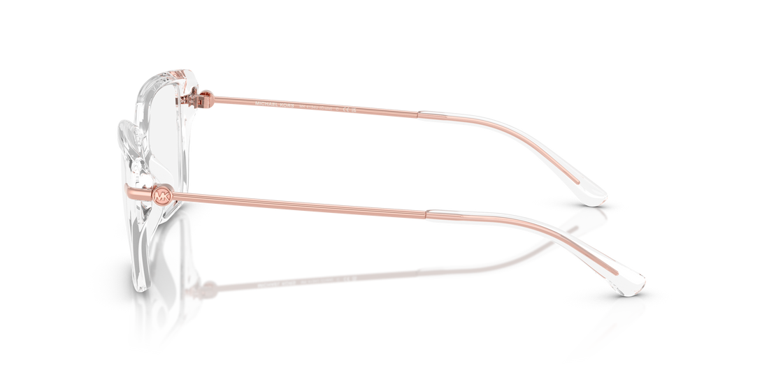 Prescription glasses michael kors mk4134u crete 3015 transparente rectangular femenino size 54mm - Detailed view
