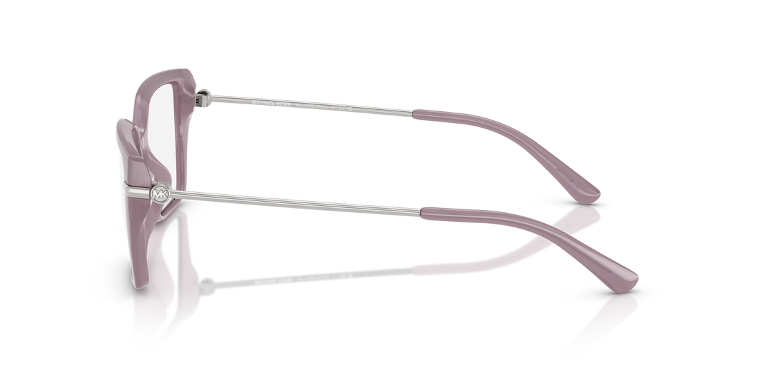 Prescription glasses michael kors mk4134u crete 4005 morado rectangular femenino size 54mm - Detailed view