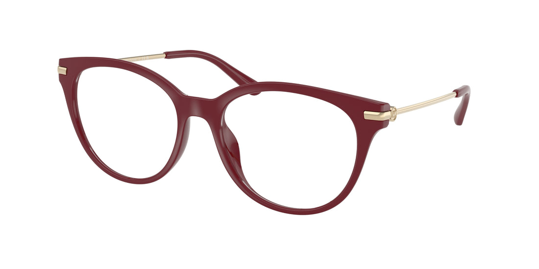 Prescription glasses michael kors mk4135u tortola 4004 rojo round femenina size 54mm - Main view