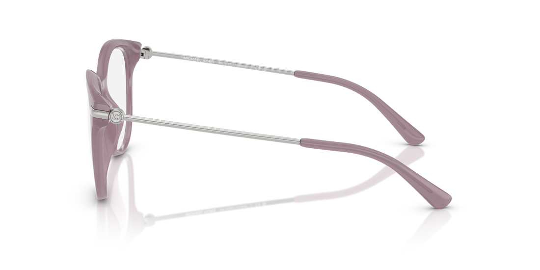 Prescription glasses michael kors mk4135u tortola 4005 morado round femenina size 54mm - Detailed view