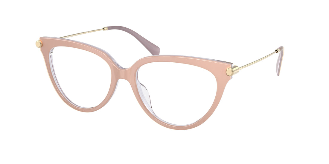 Prescription glasses michael kors mk4151u windham 4015 blanco cat eye femenino size 51mm - Main view