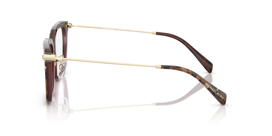 Lunettes de vue michael kors mk4152d guilin 4016 marron square femenino taille 54mm - Vue détaillée