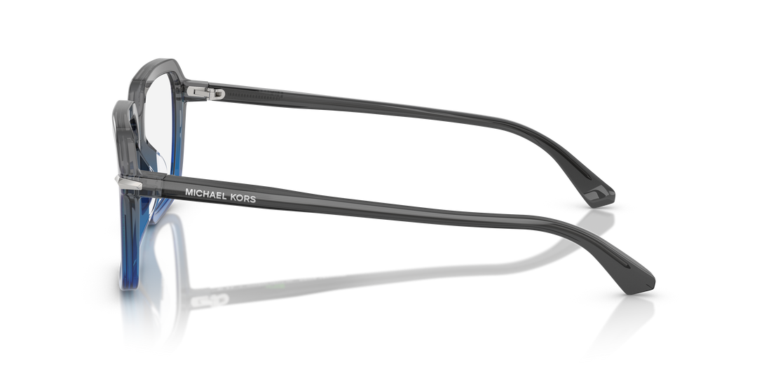 Lunettes de vue michael kors mk4159u saguaro 4011 gris square masculino taille 57mm - Vue détaillée