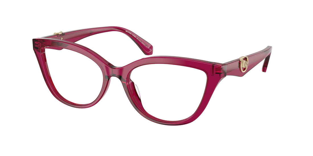 Lunettes de vue michael kors mk4164u bellano 4032 violeta cat eye femenino taille 52mm - Vue principale