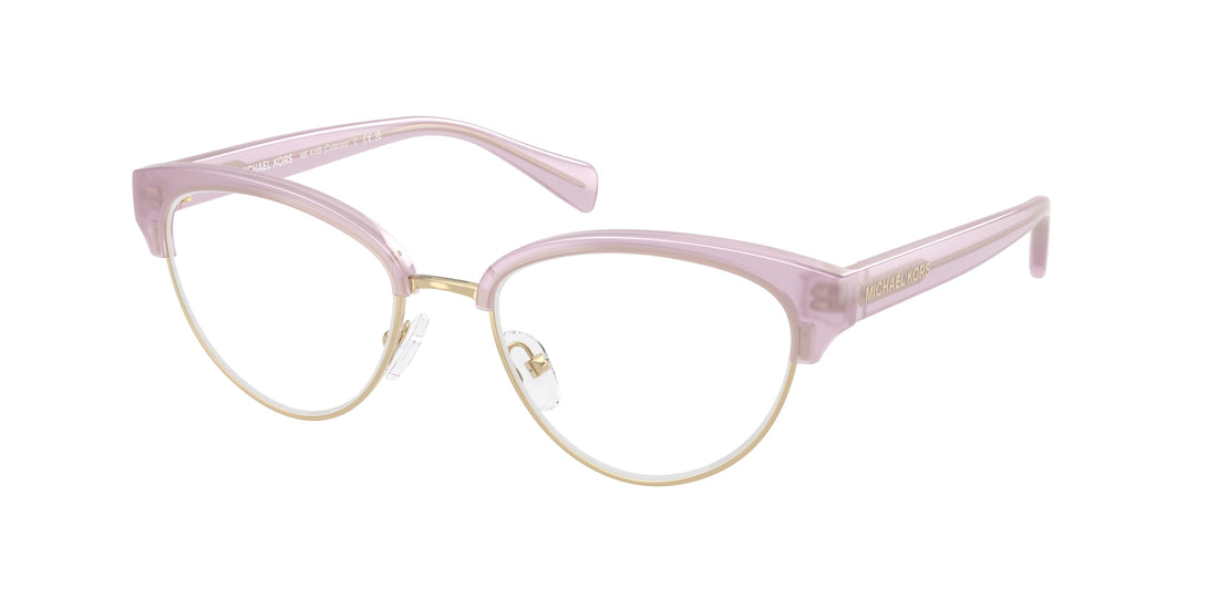 Prescription glasses michael kors mk4169 curacao 4033 azul cat eye femenino size 52mm - Main view