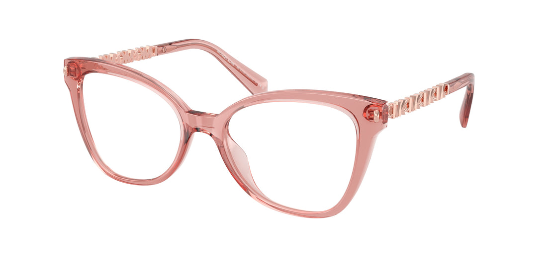 Prescription glasses michael kors mk4170u beaune 3101 rosa butterfly femenino size 52mm - Main view