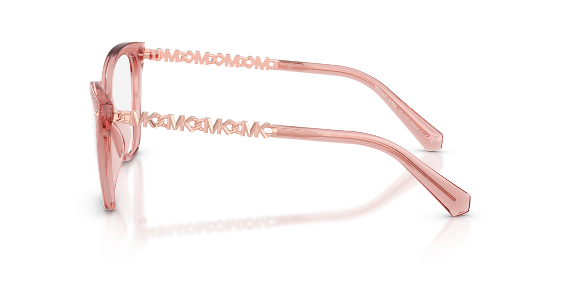 Prescription glasses michael kors mk4170u beaune 3101 rosa butterfly femenino size 52mm - Detailed view