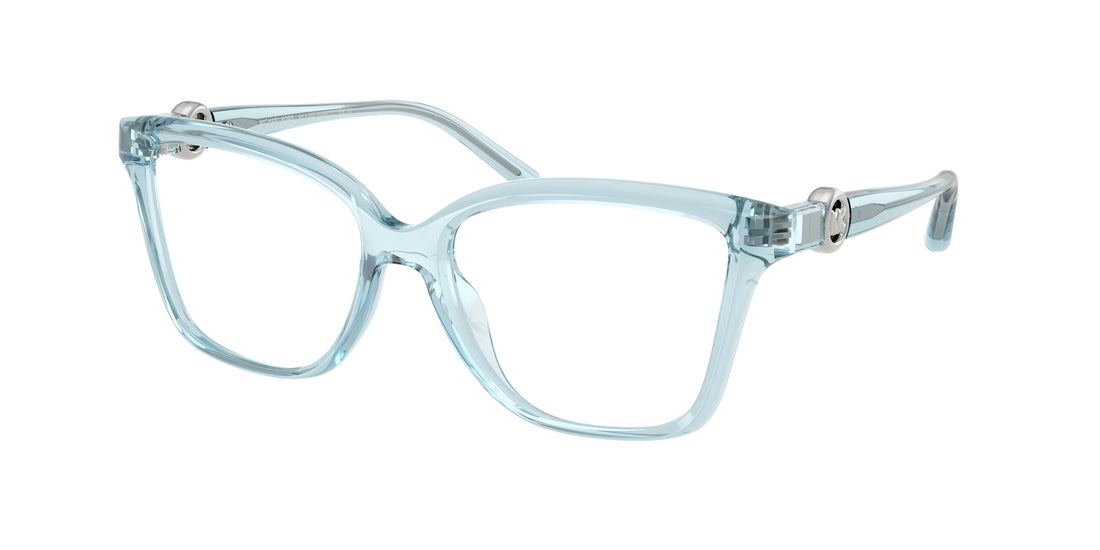 Prescription glasses michael kors mk4180u kobe 4014 azul square femenino size 54mm - Main view