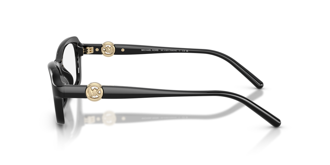 Prescription glasses michael kors mk4182u hakone 3005 negro round femenino size 54mm - Detailed view