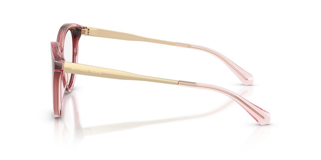 Prescription glasses michael kors mk4184u sitges 3913 marron round femenino size 51mm - Detailed view