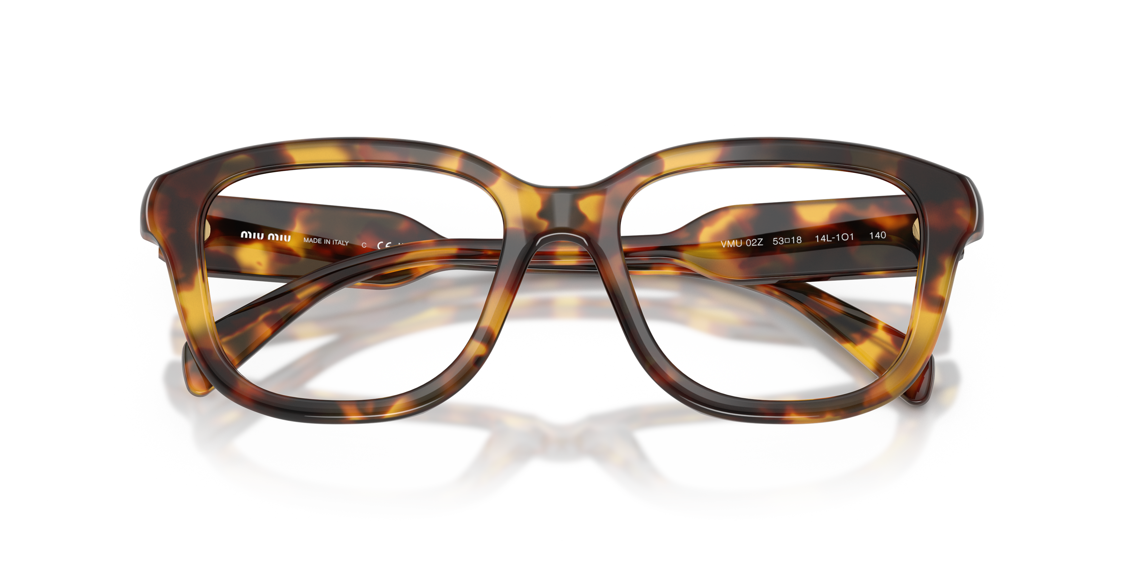 MIU MIU MU 02ZV 14L1O1 53