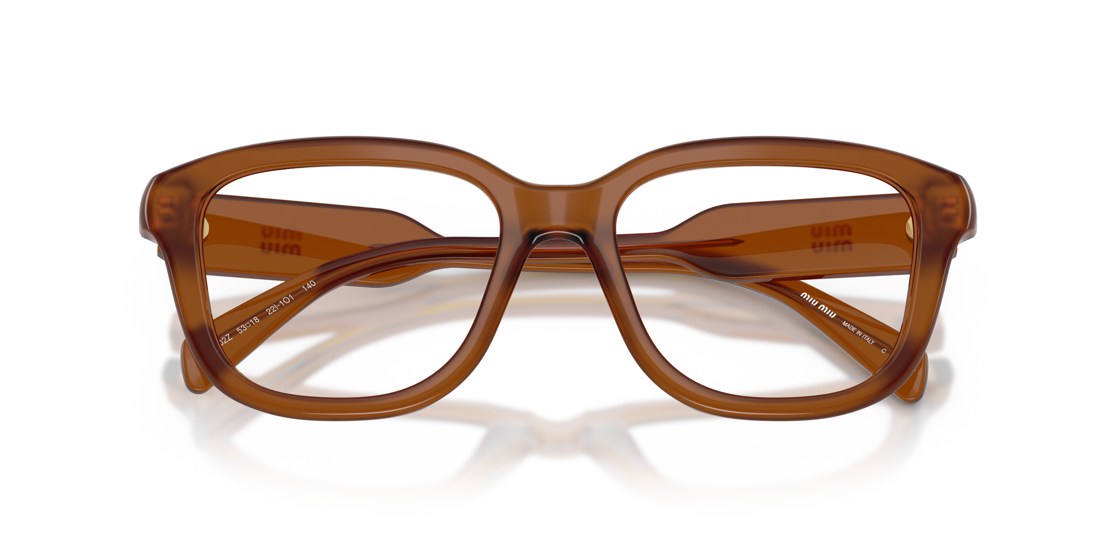 MIU MIU MU 02ZV 22I1O1 51