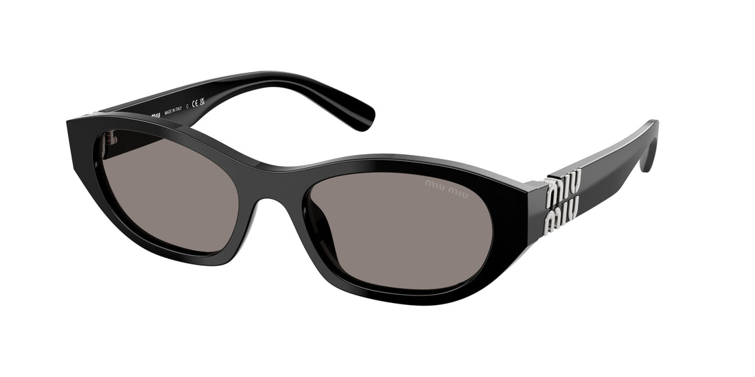 Óculos de sol miu miu mu a03s 16k80q negro irregular femenino tamanho 53mm - Vista principal