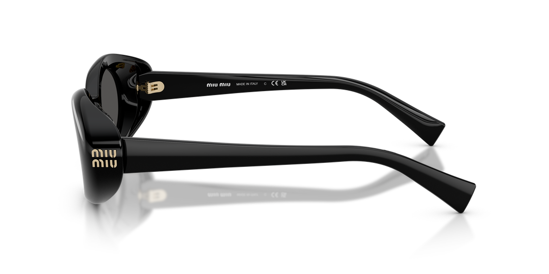 Sunglasses miu miu mu b09s 16k08z negro oval femenino size 52mm - Detailed view