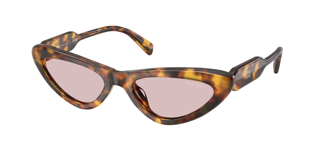 Óculos de sol miu miu mu b11su 14l4i0 havana cat eye femenino tamanho 55mm - Vista principal